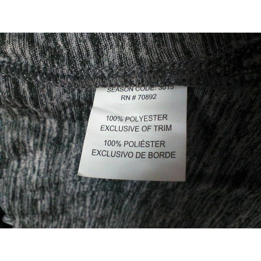 Jillian Michaels Women's IMPACT Tie Bottom Comfort Pullover Gray Shirt (Size XL) - Picture 11 of 16